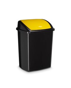 Opadkový koš na tříděný odpad CEP - žlutý, 50 l