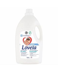 Gel na praní Lovela - bílé prádlo, 4,5 l, 50 PD