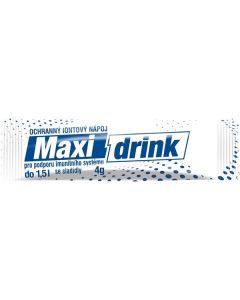 Ochranný a iontový nápoj Maxi Drink, 20 ks
