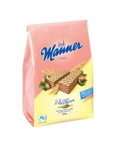 Oplatky Manner - celozrnné, lískooříškové, 300 g