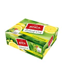 Zelený čaj Jemča - gastro, s citronem, 100x 1,5 g