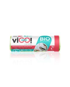 Pytle na odpad viGO! - Bio,35l, 16mic, 10ks,zelené