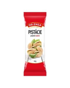 Pistácie Dr. Ensa -  pražené, solené, 60 g