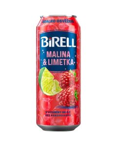 Nealkoholické pivo Birell-malina&limetka,24x 0,5 l