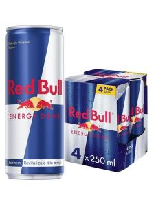 Energetický nápoj Red Bull - 4x 0,25 l