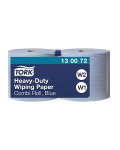 Papírové utěrky v roli Tork-W1/2,2vrstvé,modré,2ks