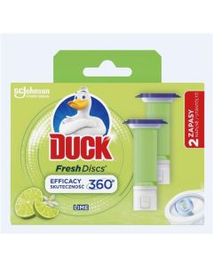 WC blok Duck Fresh Discs-náplň, limetka, 2x 36 ml