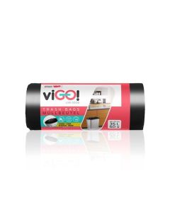 Pytle na odpad viGO! – 35 l, 6 mic, 50 ks, černé