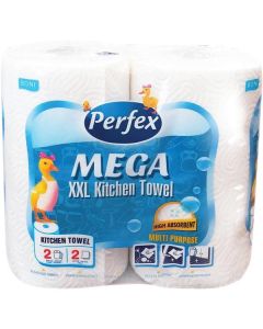 Kuchyňské role Perfex Mega XXL - 2vrstvé, 2 role