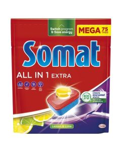 Tablety do myčky Somat-All in One Extra Lemon,75ks