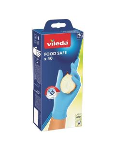 Jednorázové nitrilové rukavice Vileda - M/L, 40 ks