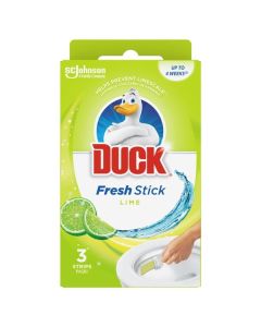 WC pásky Duck fresh stick - limetka, 3 ks