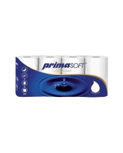 Toaletní papír PrimaSOFT Exclusive 3vrstvý, 8 rolí