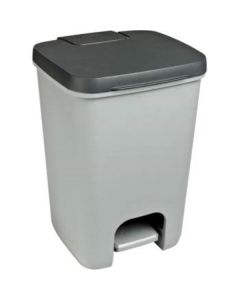 Odpadkový koš Curver Essentials-nášlapný,šedý,20 l