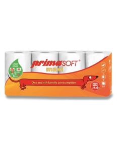 Toal. papír PrimaSOFT Maxi 2vrstvý,8 rolí,celulóza