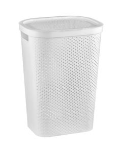 Koš na prádlo INFINITY - bílý, 60L