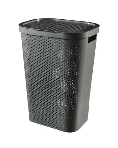 Koš na prádlo INFINITY - šedá, 60L