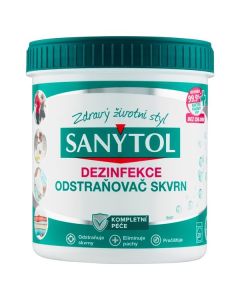 Dezinfekční odstraňovač skvrn Sanytol - 450 g