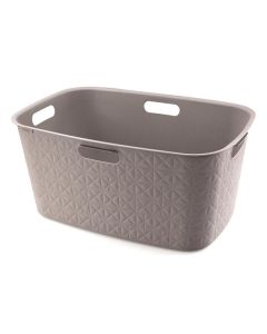 Koš na prádlo Curver Softex - 45 l, šedý