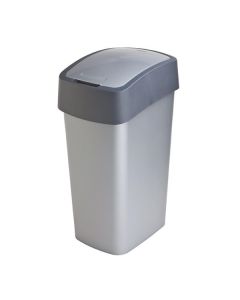 Odpadkový koš Curver Flipbin - 45 l, šedý