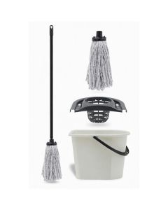 Úklidový set Vektex - mop, oválný, vědro 14 l
