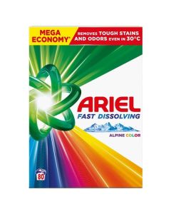 Prášek na praní Ariel Color - 4,4 kg, 80 dávek