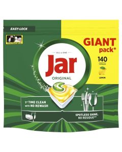 Tablety do myčky Jar - citron, 140 ks