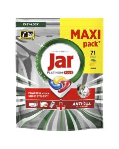Tablety do myčky Jar - platinum plus, citron,71 ks