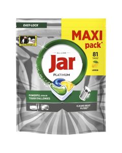 Tablety do myčky Jar Platinum - citron, 81 ks