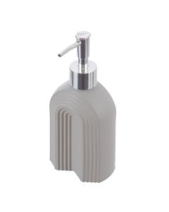 Dávkovač mýdla Orion - skleněný, šedý, 320 ml