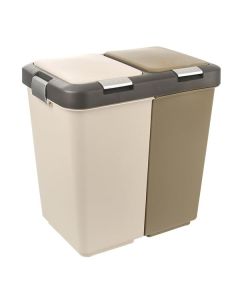 Odpadkový koš Orion Duo Dust - 2x20 l