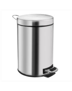 Odpadkový koš Orion - 12 l, nerez