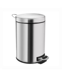 Odpadkový koš Orion - 5 l, nerez