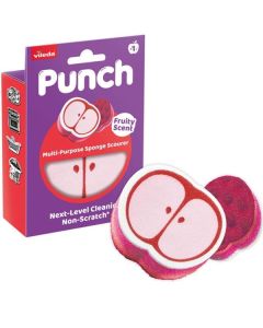 Houbička na nádobí Vileda Punch - apple, 1 ks