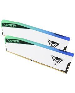 PATRIOT VIPER ELITE 5 WHITE RGB 96GB DDR5 6000MHz / DIMM / CL42 / Kit 2x 48GB