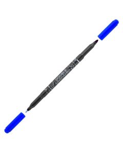 Popisovač na CD Centropen 3616 DOUBLE, modrý