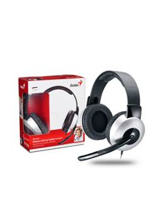 Genius headset - HS-05A (stereo sluchátka + mikrofon), svinovací kabel