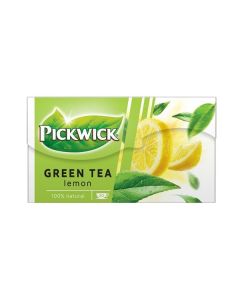 Zelený čaj Pickwick s citronem, 20x 2 g