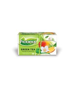 Zelený čaj Pickwick s mangem a jasmínem, 20x 1,5 g