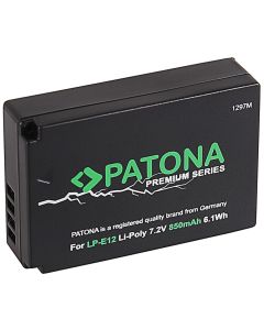 PATONA baterie pro foto Canon LP-E12 850mAh Li-Ion PREMIUM