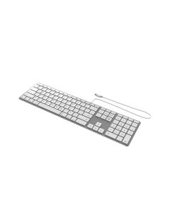 Wired USB-C Keyboard Apple Silver UK