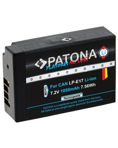 PATONA baterie pro foto Canon LP-E17 1050mAh Li-Ion Platinum Dekodovaná