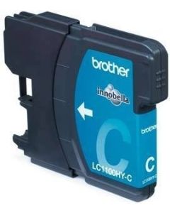 Brother LC-1100HY-C (ink. azurový, 750 str. @ 5%)