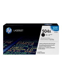 HP toner 504X/Black/10 500 stran