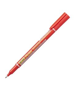 Permanentní popisovač Pentel NF450, červený