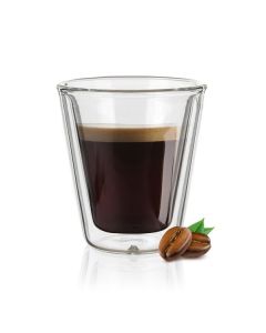Hrnek na espresso - dvojité sklo, 70 ml
