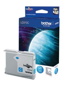 BROTHER inkoustová náplň LC-970C/ Azurová