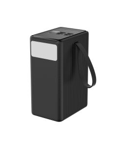 Platinet Powerbanka 80000 mAh 65W Power Delivery, 2xUSB-C, 4xUSB-A, kabel USB-C 1m, černá