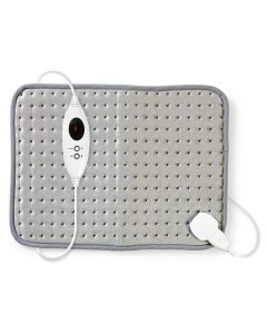 NEDIS elektrická poduška na břicho a záda/ 43 x 32 cm/ 6 nastavení teploty/ ochrana proti přehřátí