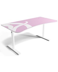 AROZZI herní stůl ARENA Gaming Desk White Pink
